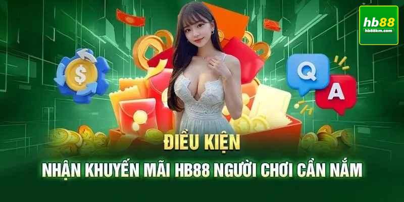 Chi tiết điều kiện chương trình khuyến mãi nạp lần đầu HB88